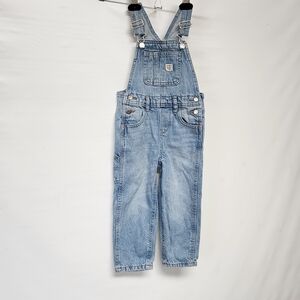 Old Navy denim overalls 3T vintage workwear Bibs jeans